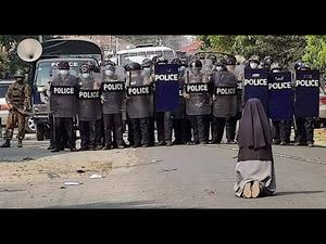 《石涛聚焦》「难言-缅甸悲难」19岁女孩儿被爆头 修女下跪乞求 54人被害 军政府坚持 昂山素季不放弃 美冻结10亿黄金（05/03）