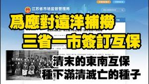 为应对远洋捕捞，长三角三省一市签订互保。清末的东南互保种下满清灭亡的种子，现如今又会如何？2025.11.11NO3142