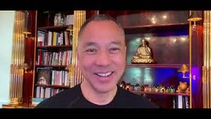 2022年6月9日 文贵Gettr：尊敬的战友们好．灾难正在中共国正在以不可思议的速度．在发生中．我们一定要耐心．对待我们所有的家人．朋友，战友．更要珍惜．新中国联邦独有的这种上天恩赐！