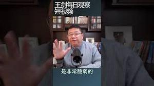 中国经济自给能力非常薄弱/王剑每日观察 #shortsvideo #shortsfeed #shortsviral