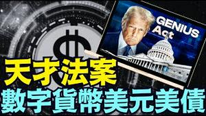 美国重新确立：美元 美债 金融体系的霸主地位 ⋯ 美债成为资产代表？（07 18 25）#川普 #特朗普 #trump #elonmusk #china