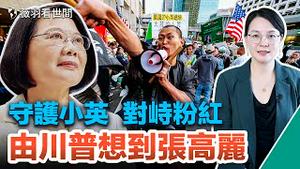 支持台湾、守护蔡英文，大陆反共人士对峙小粉红；由川普受难想到，如果在美国，彭帅也能干翻张高丽。｜薇羽看世间 第637期 20230405