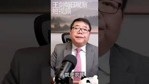 当代中国农民的苦难根源/王剑每日观察 #shorts