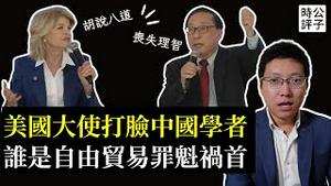 美国大使当场驳斥中国学者高志凯，观众高呼美国软实力最强！全面解读中美贸易战：谁在破坏全球化秩序？