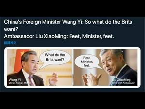 《石涛聚焦》「刘晓明闯大祸：1小时前责令伦敦大使馆声明“反华份子恶意攻击“」刘跟推雄辩”脚正不怕鞋歪“ 英国议员嘲讽「大棒外交？」网友”王毅-英国要什么？刘晓明-脚趾头！“ 刘大使休矣！（09/09）