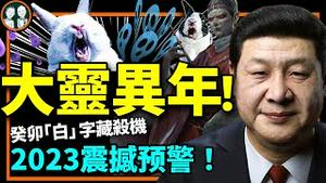2023，藏在神秘图案里的大预言！习近平的癸卯兔年，“白”字成躲不开的魔咒？（老北京茶馆/第857集/2022/12/30）